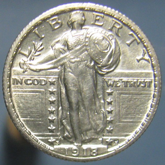 1918-S-Standing-Liberty-Quarter-With-Clashed-Dies